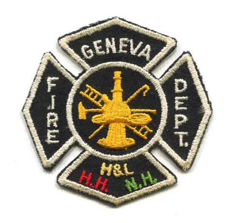 Geneva Fire Department Patch New York NY