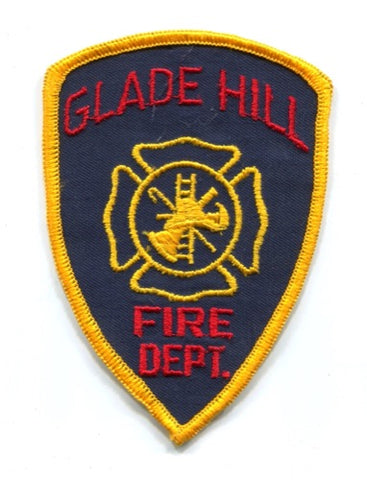 Glade Hill Fire Department Patch Virginia VA