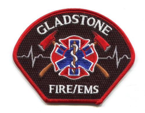 Gladstone Fire EMS Department Patch Missouri MO