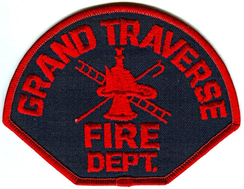 Grand Traverse Fire Department Patch Michigan MI