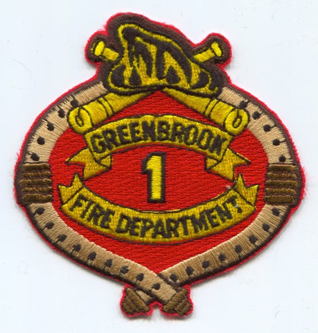 Greenbrook Fire Department 1 Patch New Jersey NJ