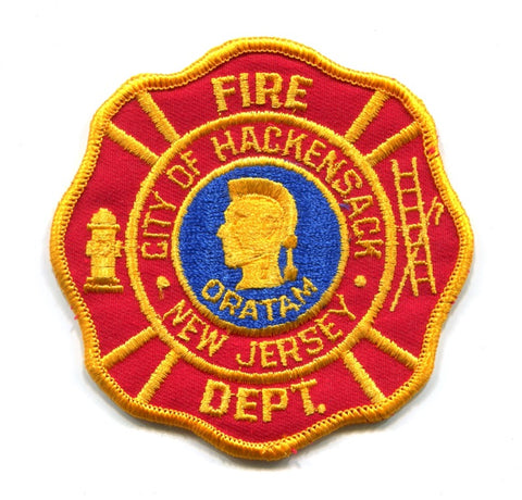 Hackensack Fire Department Patch New Jersey NJ