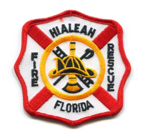 Hialeah Fire Rescue Department Patch Florida FL