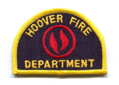 Hoover Fire Department Patch Alabama AL