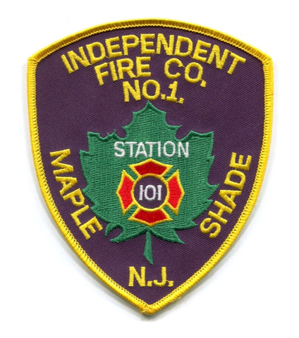 Independent Fire Company Number 1 Station 101 Maple Shade Patch New Jersey NJ