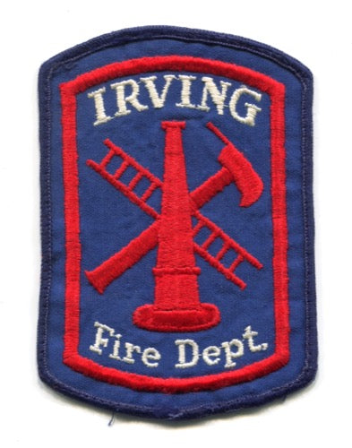 Irving Fire Department Patch Texas TX