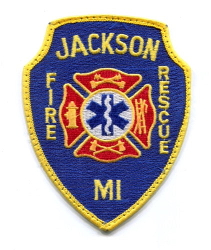 Jackson Fire Rescue Department Patch Michigan MI