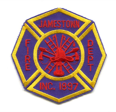 Jamestown Fire Department Patch Rhode Island RI