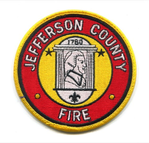 Jefferson County Fire Department Patch Kentucky KY
