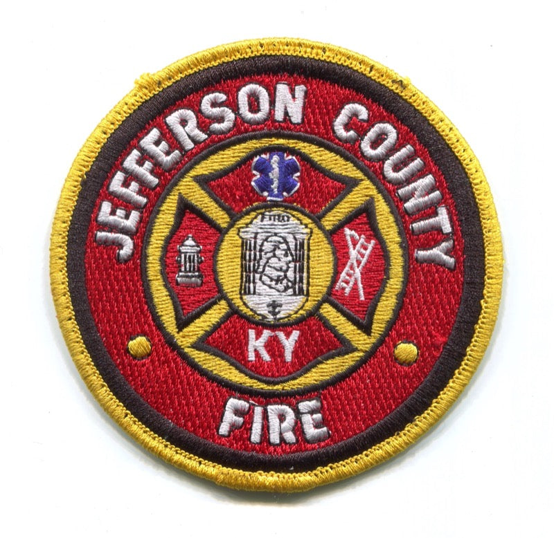 Jefferson County Fire Department Patch Kentucky KY