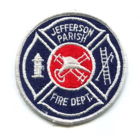 Jefferson Parish Fire Department Patch Louisiana LA