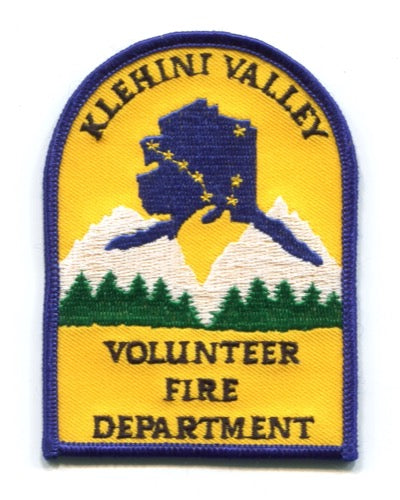 Klehini Valley Volunteer Fire Department Patch Alaska AK