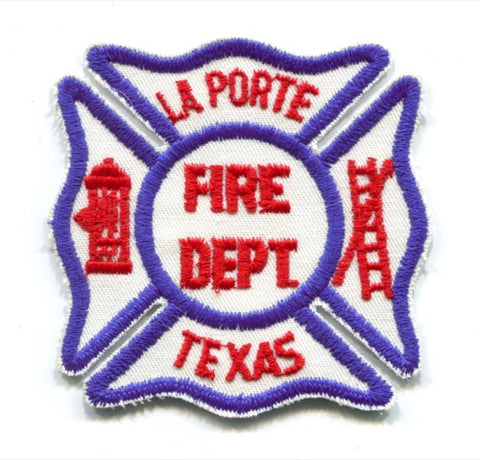 La Porte Fire Department Patch Texas TX