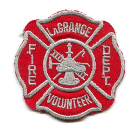 LaGrange Volunteer Fire Department Patch Unknown State