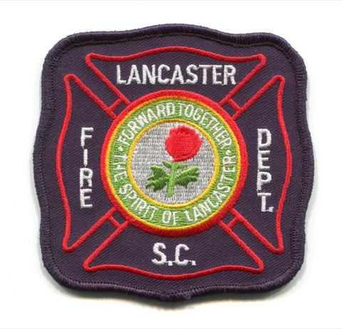 Lancaster Fire Department Patch South Carolina SC