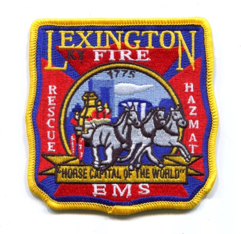 Lexington Fire Rescue Department Patch Kentucky KY