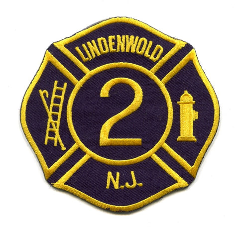 Lindenwold Fire Department 2 Patch New Jersey NJ
