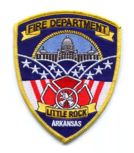 Little Rock Fire Department Patch Arkansas AR