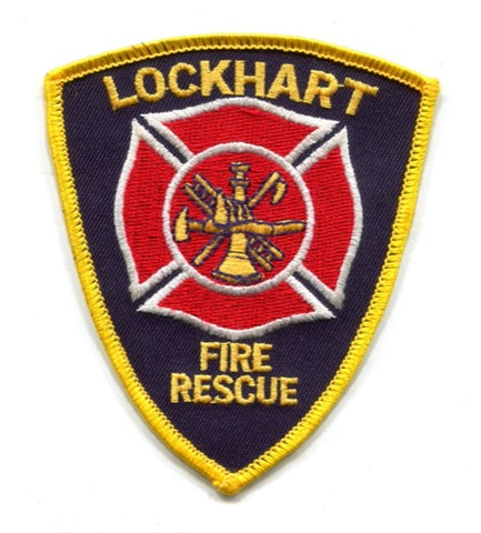 Lockhart Fire Rescue Department Patch Texas TX