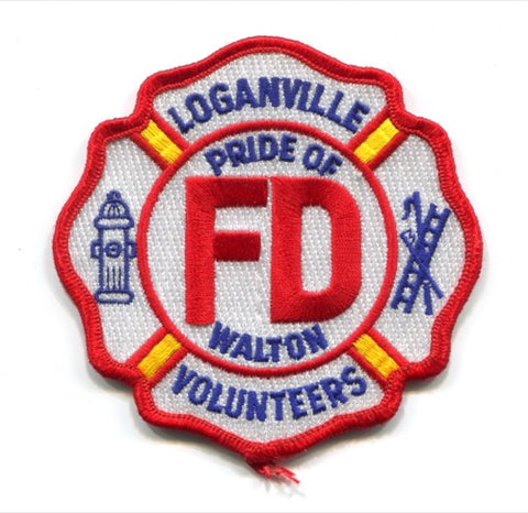 Loganville Fire Department Volunteers Patch Georgia GA