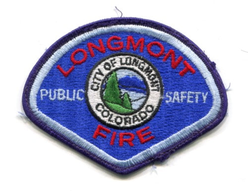 Longmont Fire Department Patch Colorado CO