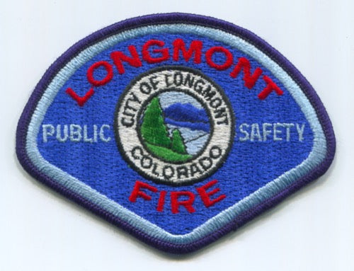 Longmont Fire Department Patch Colorado CO