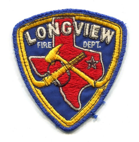 Longview Fire Department Patch Texas TX
