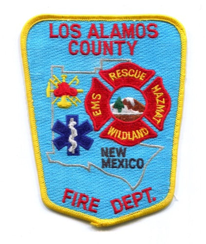 Los Alamos County Fire Department Patch New Mexico NM