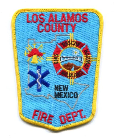 Los Alamos County Fire Department Patch New Mexico NM