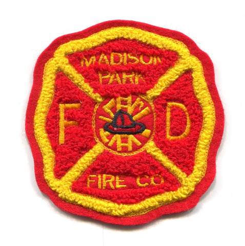 Madison Park Fire Department Company Patch New Jersey NJ