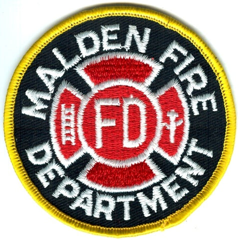 Malden Fire Department Patch Massachusetts MA