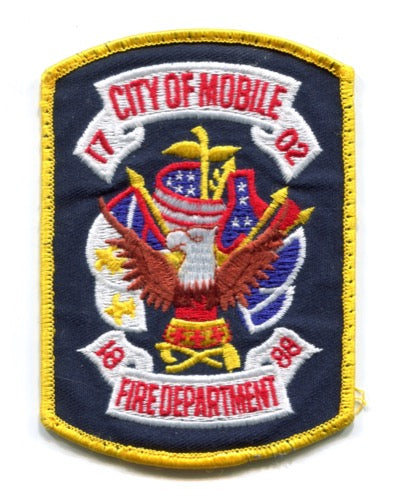 Mobile Fire Department Patch Alabama AL