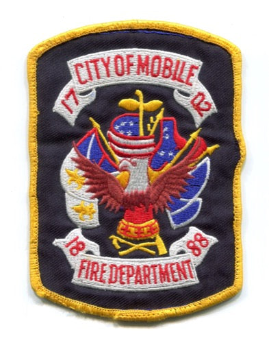 Mobile Fire Department Patch Alabama AL