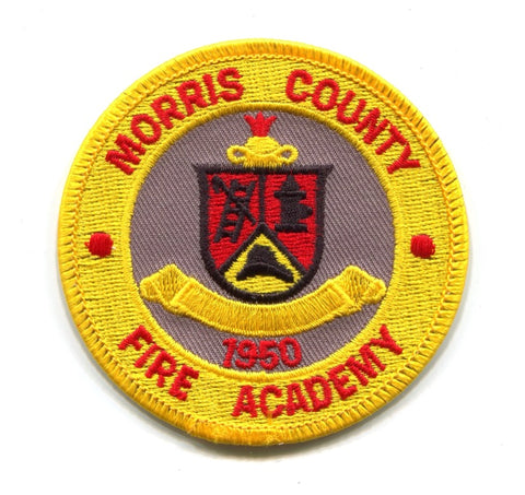 Morris County Fire Academy Patch New Jersey NJ