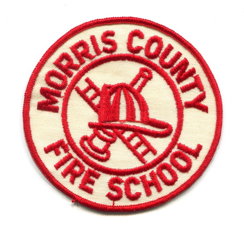 Morris County Fire School Patch New Jersey NJ