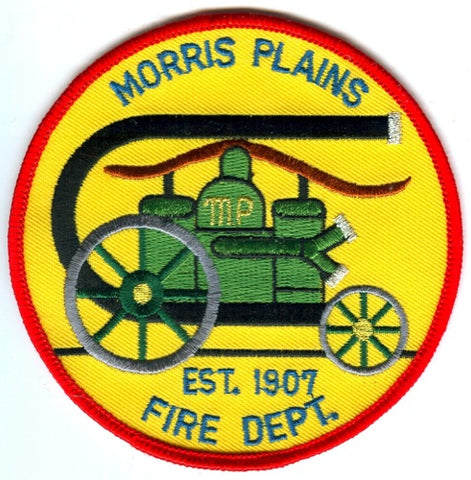 Morris Plains Fire Department Patch New Jersey NJ