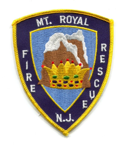 Mount Royal Fire Rescue Department Patch New Jersey NJ