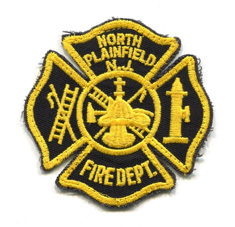 North Plainfield Fire Department Patch New Jersey NJ