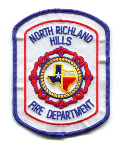 North Richland Hills Fire Department Patch Texas TX