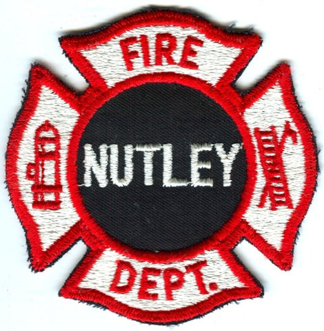 Nutley Fire Department Patch New Jersey NJ