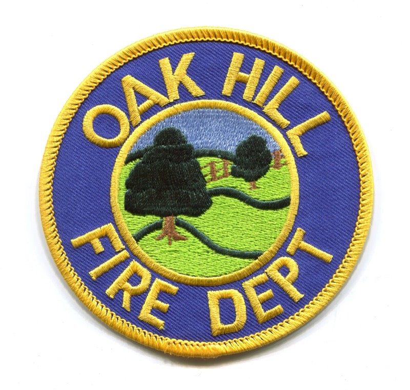 Oak Hill Fire Department Patch West Virginia WV