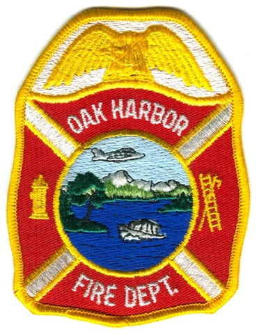 Oak Harbor Fire Department Patch Washington WA