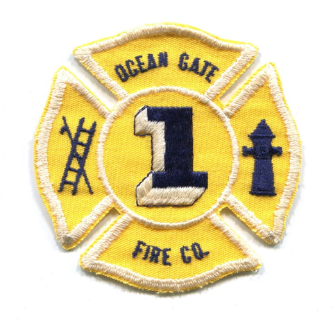 Ocean Gate Fire Company 1 Patch New Jersey NJ
