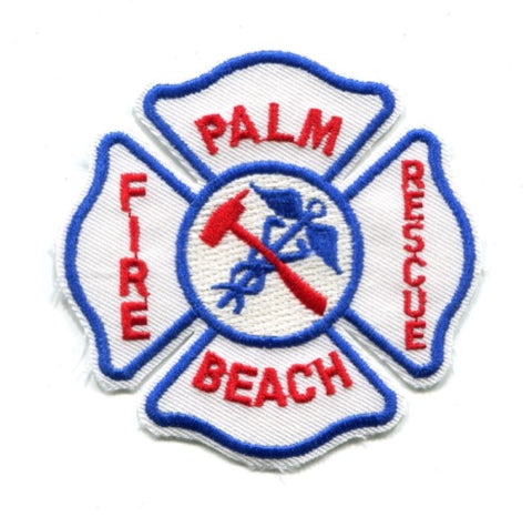 Palm Beach Fire Rescue Department Patch Florida FL