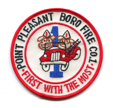 Point Pleasant Borough Fire Company 1 Patch New Jersey NJ