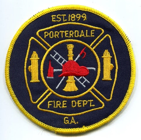 Porterdale Fire Department Patch Georgia GA