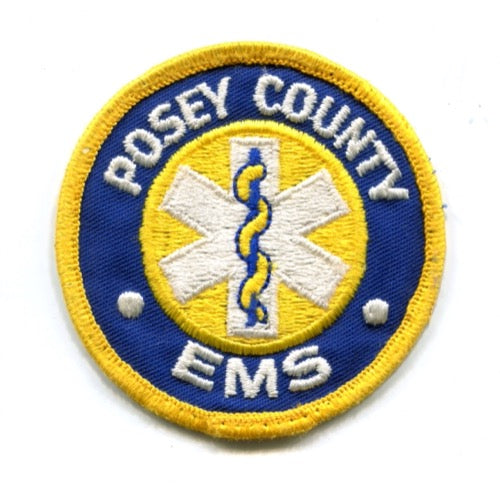 Posey County Emergency Medical Services EMS Patch Indiana IN