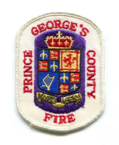 Prince Georges County Fire Department Patch Maryland MD
