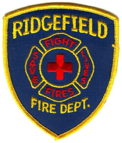 Ridgefield Fire Department Patch Connecticut CT