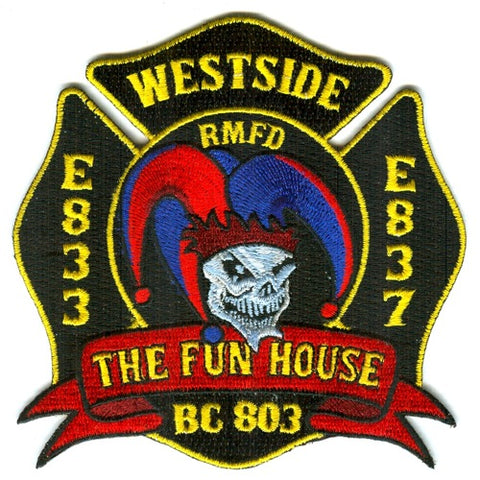 Rural Metro Fire Department Engine 833 837 Battalion Chief 803 Patch Arizona AZ